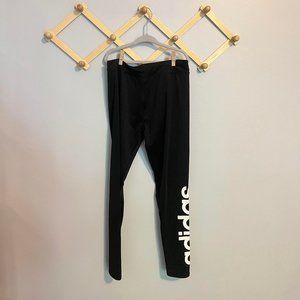 Adidas Youth Medium Black Leggings